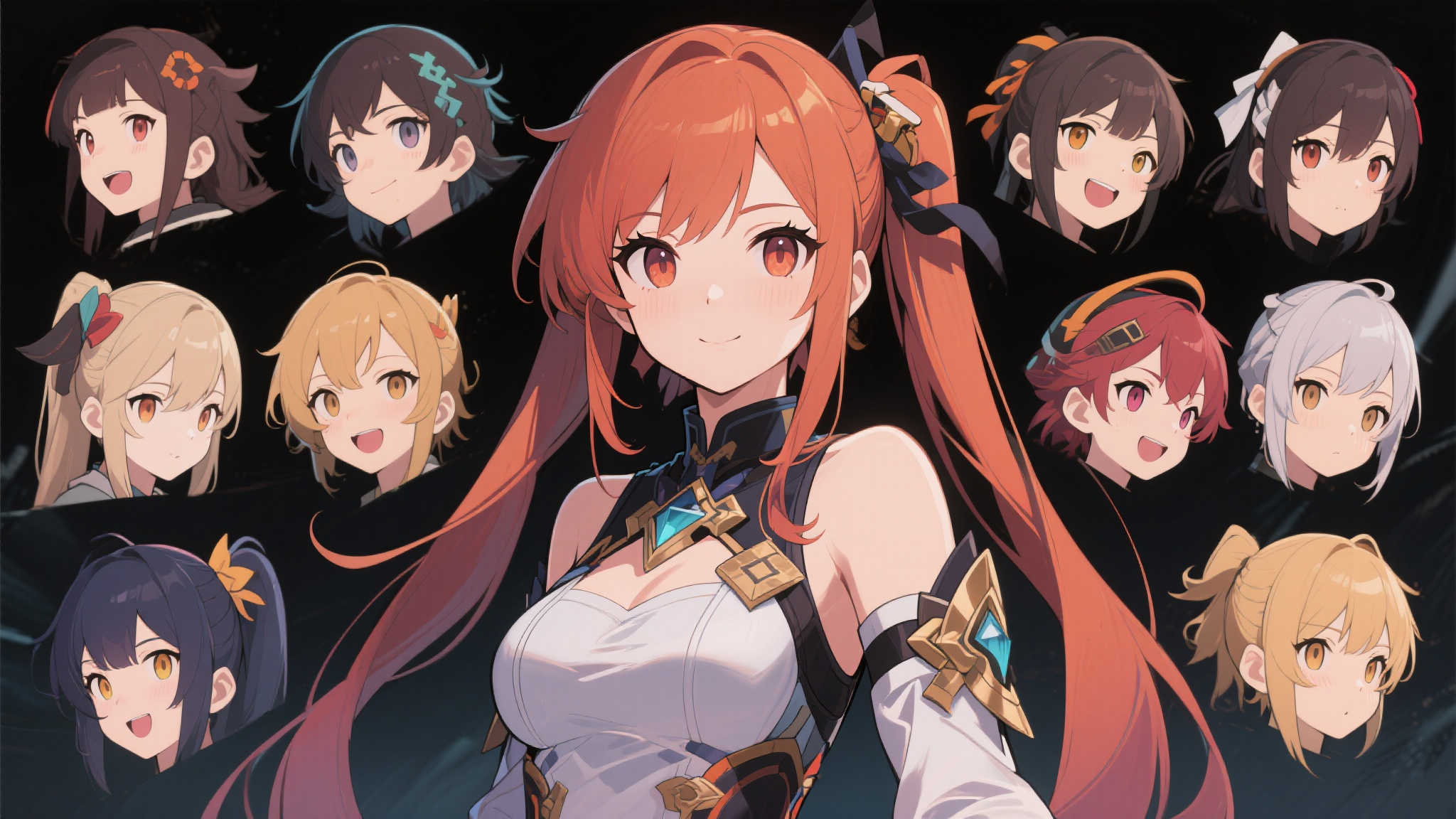 《异度之刃2》女主设计图亮相:萌趣表情引热议 《异度之刃2》女主设计图亮相:萌趣表情引热议